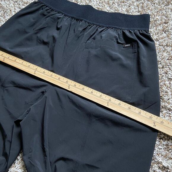 Prana Railay High Rise Pant Women's S Black Relaxed Straight Leg Pull On UPF 50+ - Picture 13 of 13